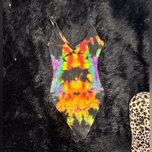 Tye-dye body suit